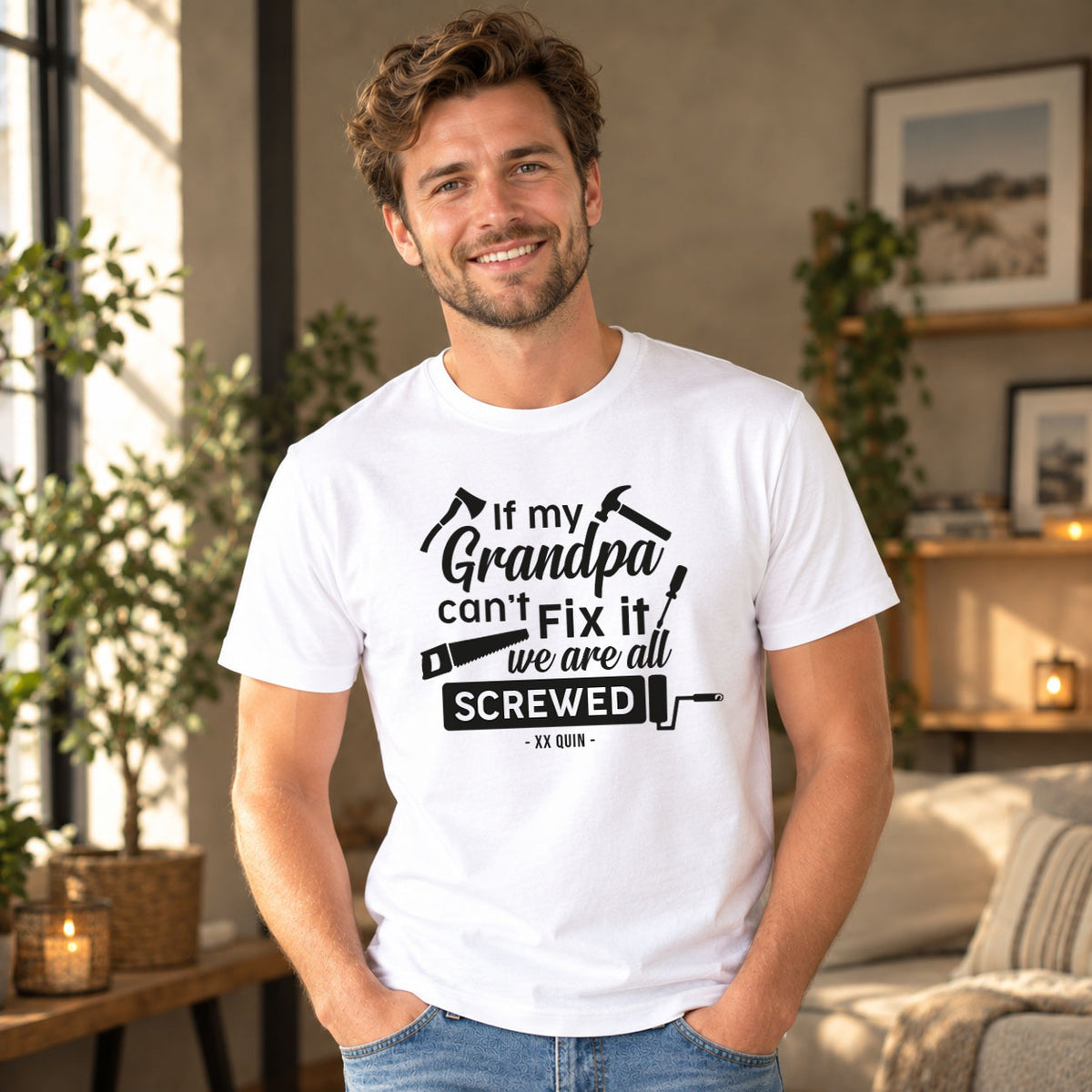 T-shirt | If Grandpa Can't Fix It