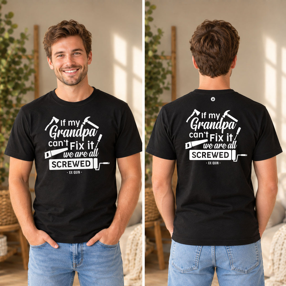T-shirt | If Grandpa Can't Fix It