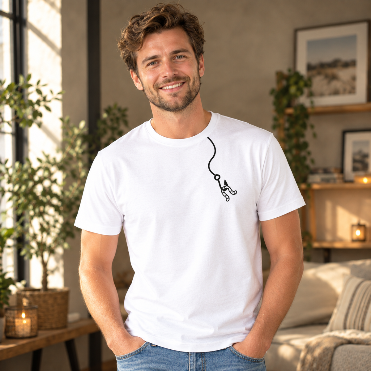 T-Shirt | Fishing with a chance of drinking